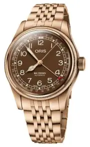 Oris Big Crown Pointer Date Automatic Bronze Mens Watch 754 7741 3166-MB