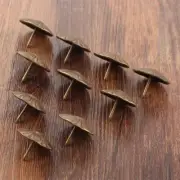10pcs Retro Upholstery Nail Tack Jewelry Box Sofa Furniture Door 23mm Household