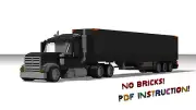 Lego Peterbilt Truck building instruction - MOC - PDF - LXF - HTML - Digital!