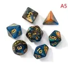 7Pcs Mix Dice Set Portable Toys For Kids Polyhedral D4 D6 D8 D10 D12 D20 Dice