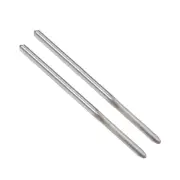 3.8mm HSS M35 Round Shank 4 Straight Flutes Machine Cutter Chucking Reamer 2 Pcs