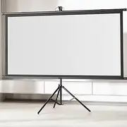 Floor Standing Portable Projection Screen, Foldable Stand Projection Screen Suitable for Outdoor Parties Home Theater Backyard Movie Nights(133x75cm/52x30in)