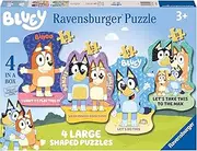 Ravensburger Bluey Lets Do This Shape Puzz 10 12 14 16p