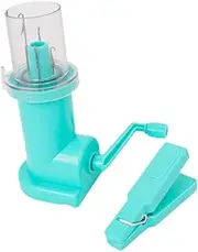 [Oshhni] Hand Spool Knitter Knitting Tool Small DIY Hand Knitting Mill Machine Weaver Manual Knitting Machine for DIY Scarves Crafts, Green