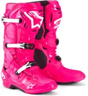 Alpinestars Tech 10, boots , color: Pink/White , size: 10 US
