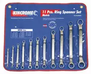 Kincrome K3050 - Ring Spanner Set 11 Piece Metric
