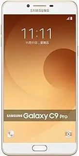 Samsung Galaxy C9 Pro C9000 64GB SIM-Free Smartphone Dual SIM Gold (Renewed)