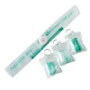 100 CPR Mask Pocket CPR Emergency Face Shield w/ One-Way Valve Breathing Barrier