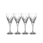 Royal Doulton- Karmen x4 Wine S/4 Verre Crystal Glass Set Code 4669
