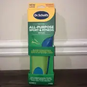 Dr. Scholls active all purpose, sport and fitness insoles women’s size 6 to 10￼