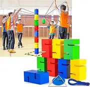 Field Day Game Sets, Outdoor Lawn/Beach Teamwork Games, Outdoor Group Games for Adults Children Team Building (Size : 8PCS)
