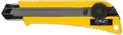 Olfa Olfa L-2 18mm 8Pt Rubber Grip Rachet Lock Snap Off Cutter, Pack of 6
