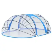 Pool Dome Oval 530x410x205cm Above-Ground Pools Tent Sheet Blanket Cover Blue