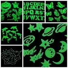Glow In The Dark Wall Ceiling Stickers Room Decals Removable Kids Various Style