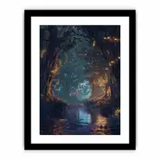 Forest Canvas wall Art Print