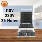 25 Holes 220V/110V New Commercial Nonstick Electric Dutch Pancake Baker Maker