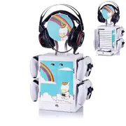 Numskull Eric The Unicorn Gaming Locker, Controller Holder, Headset Stand for PS5, Xbox Series X S, Nintendo Switch - Official Numskull Merchandise