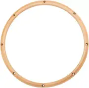 Drum Accessories 14 Inch 8 Lug Wood Batter Hoop, Natural, (SC-1408WTT)