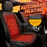 Car Heated Seat Cushion Plush Seat Electric Heated Pad for Winter Automotive Heating Pad Rapid HeatingIntelligent Temp