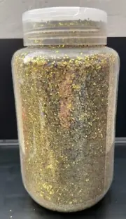 16 oz Gold Glitter 1mm size-Perfect for group crafts