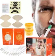 Nose Wax Kit - Hair Removal Waxing Strips,Beauty and Personal Care, Nose Ear Hai