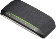 HP POLY Sync 10 USB-A USB-C Speakerphone for PC, Silver