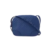 Gucci Micro GG Ssima Disco Bag Blue