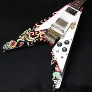 Epiphone Inspired by Gibson Custom Jimi Hendrix Love Drops Flying V 24111530033
