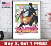 Naruto Poster 18" x 24" Print Anime Wall Art Shippuden 15