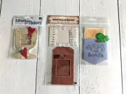 Crafter's Lot Frog Pocket, Trophy, Frames Scrapbook Junk Journal Embellishments