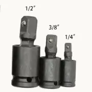 1/4" 3/8" 1/2" Universal Joint Swivel Wobble Socket Kit Impact Adapter 1Pcs