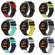 Watch Silicone Sports Band Strap For Garmin Forerunner 220 230 235 620 630 735