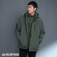 在飛比找momo購物網優惠-【MAJOR MADE】二代兩件式北極絨登峰外套(#機能外套