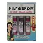 The Balm Plump Your Pucker Lip Gloss 3 Pc Set (Magnify, Enhance & Elaborate)