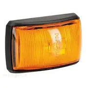 Narva Model 14 LED Front End Outline Marker Black Base - Amber