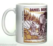 Ceramic mug featuring Marx Daniel Boone Frontier Play Set