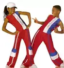RAP USA Child X-Small Dance Costume Unisex Jazz Hip Hop Cargo Pants & Top New