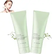 Purifying Exfoliating Gel, Facial Scrub Exfoliator, Cleans Dirt, Gentle Unclogs Pores, Hydrating Formulated With Green Tea, Face Wash For Deep Cleansing and Moisturizing Various Skin Types (2PCS)