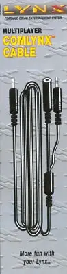 Atari Lynx Com Cable NEW IN BOX! Play Head to Head! New Old Stock PERFECT BOX!!