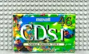 MAXELL CD'S I VS. III 46 TYPE I BLANK CASSETTE TAPE (1) (SEALED)
