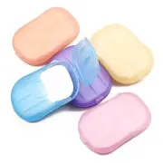 Mini Disposable Paper Soap, Travel Hand Wash Sheets for Camping - 500 Sheets