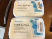 2 stephenson melt & pour crystal soap base 2lb New in tub