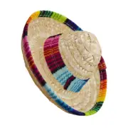 3 Pcs Cat Sombrero Hat Dog Sombrero Costume Dog Hawaii Costume Dog Hats Dog