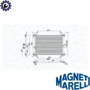 CONDENSER AIR CONDITIONING 350203772000 FOR FIAT DUCATO/Bus/Van PEUGEOT 1.9L