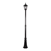 Chester Post Light H2290mm Black Aluminium - 15015
