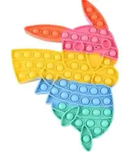 Pikachu Rainbow Pop it Fidget 12" Sensory Toy