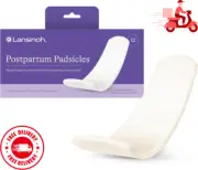 Lansinoh Postpartum Cooling Pads, Perineal Ice Packs, 12 Count!