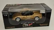 ERTL 1/18 1998 AZTEC GOLD CORVETTE CONVERTIBLE 1 OF ONLY 835 PRODUCED