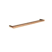 MEIR Curvae Double Towel Rail - 800mm - PVD Lustre Bronze