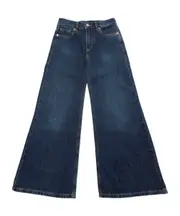 MM6 Maison Margiela Kids Logo-Patch Jeans 8Y,14Y,10Y Blue